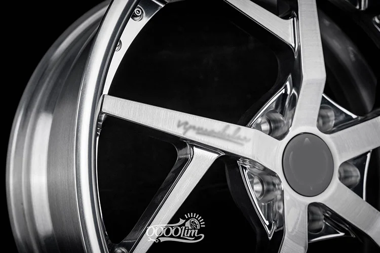 Olim Cd22 Modular 2pc 6061 T6 Fine Polishing Lip Brushed Surface On Lexus Ls 1995